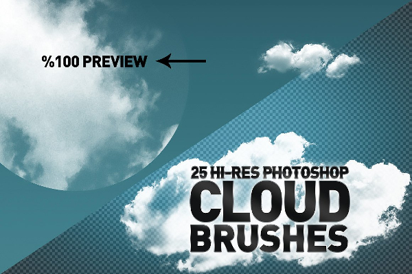 Hi Res Cloud Brushes