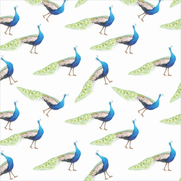 Beautiful Peacocks Pattern