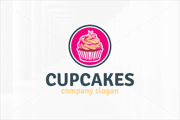 Best Cupcake Design Logo Template