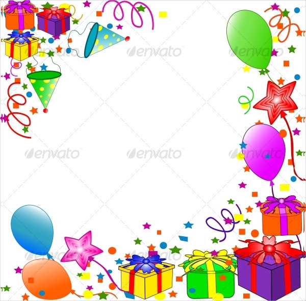 Vector Illustration Of Happy Birthday Background