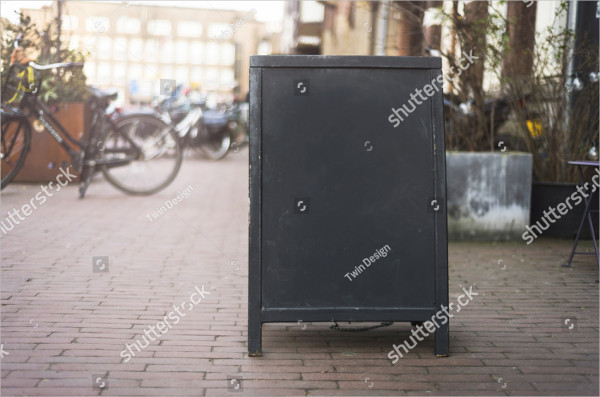 Chalk Sign Mockup