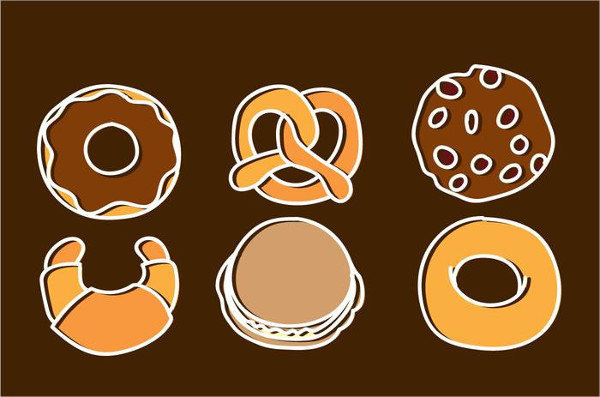 Choco Pastry Icons