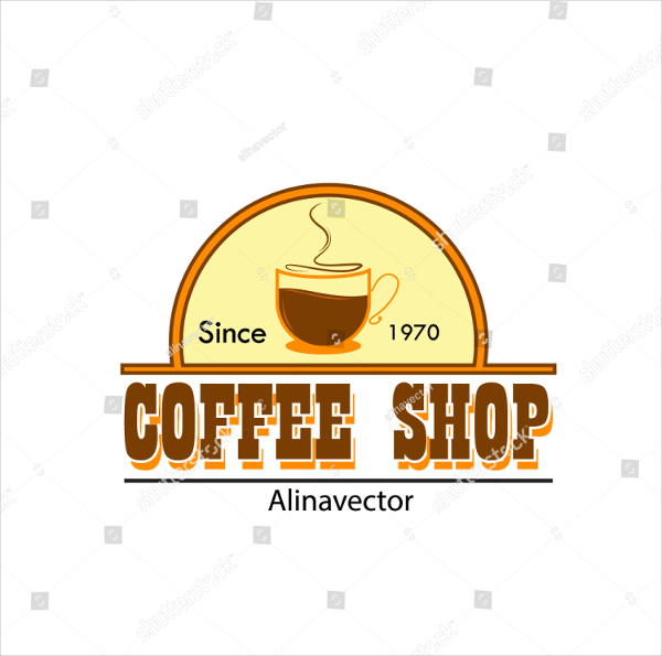 Classic Coffe Shop Logo Template