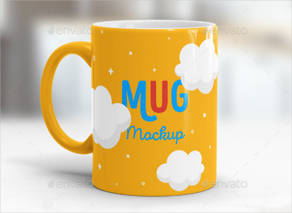 Clean Coffee Mug Mockup