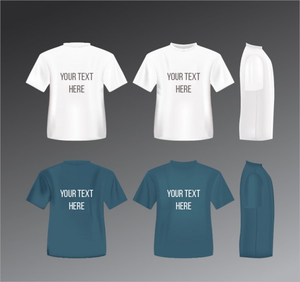 Blank T Shirts Template Free Download