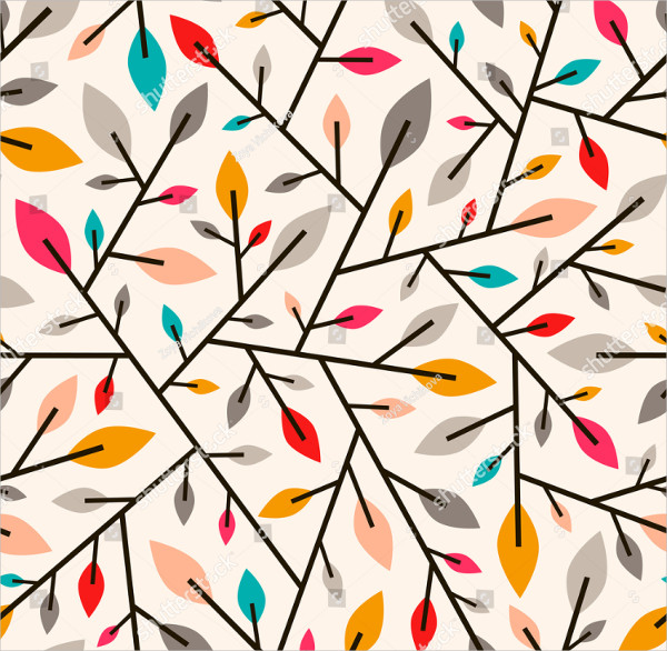 Colored Autumn Pattern