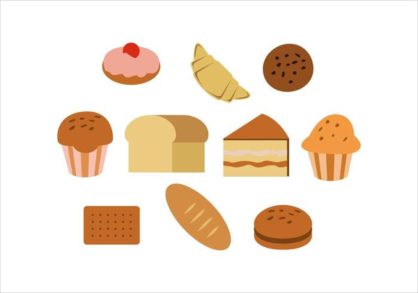 Free Colorful Pastry Icon Vector