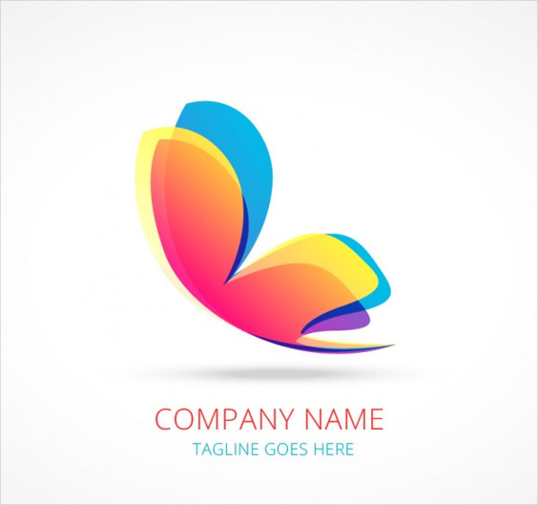 Free Logo Template Of Butterfly 