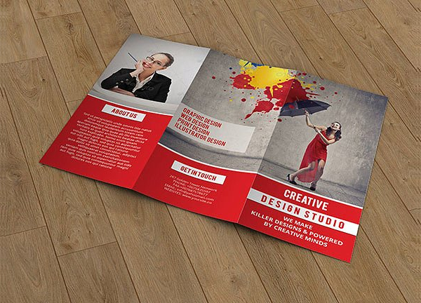 Creative Brochure For Website Design