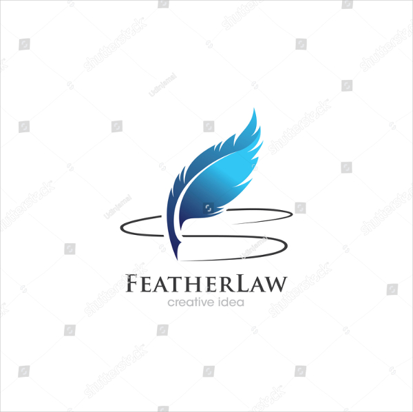 Creative Feather Concept Logo Design