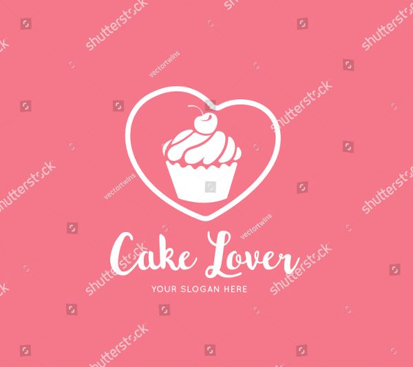 Cupcake Love Logo Template