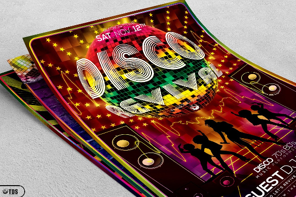 Disco Music Flyer Bundle