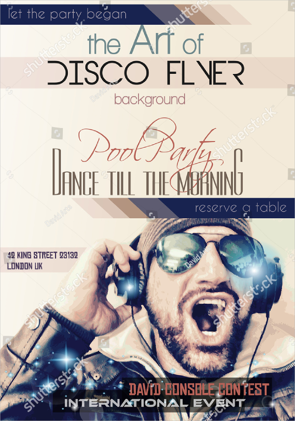 Disco Night Club Flyer Template