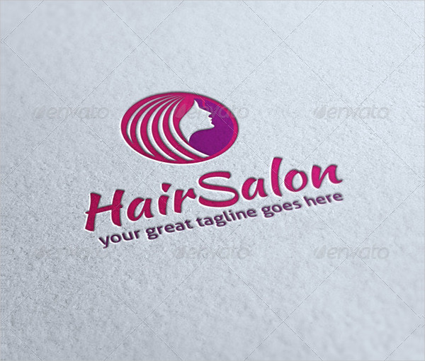Hair Salon Business Logo Template