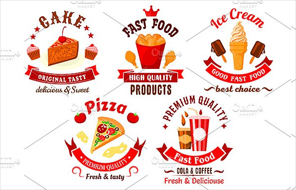 Fast Food And Pastry Icons