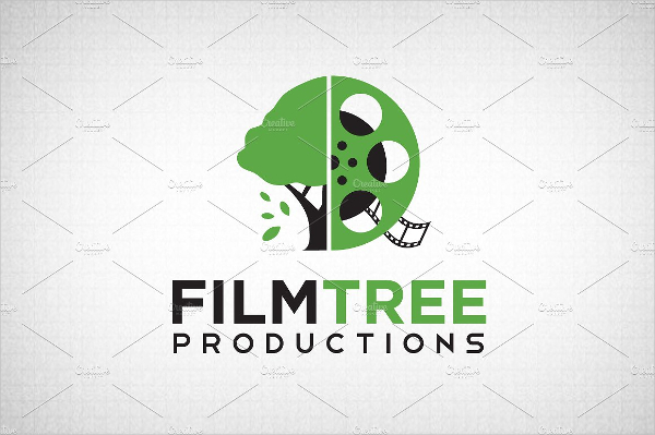 Film Tree Logo Template
