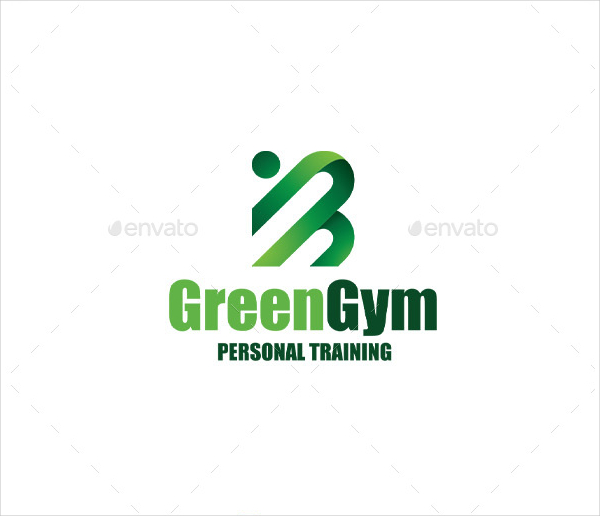 Fitness Green Logo Template