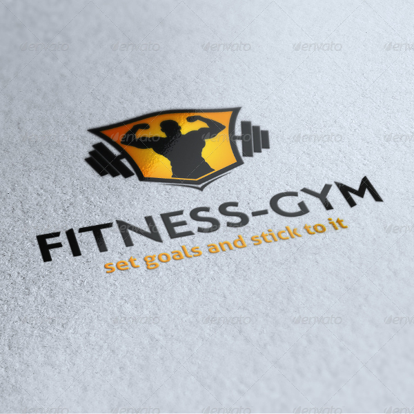 Attractive Fitness Logo Template
