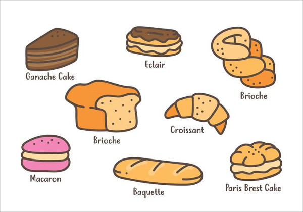 French Pastries Icon