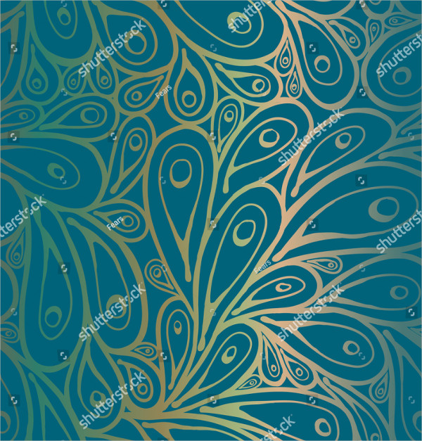 Peacock Feathers Pattern