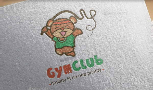 Gym Club Logo Template