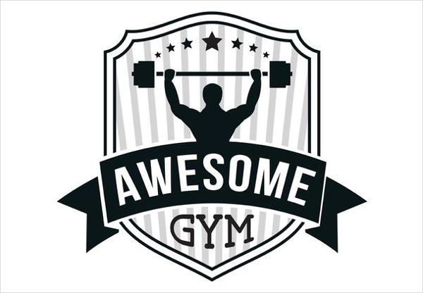 Gym Vintage Logo Free Download