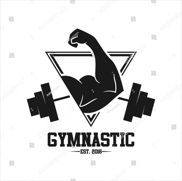 Gymnastic Logo Template