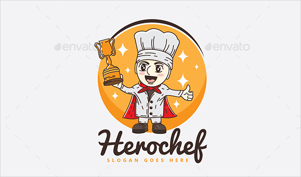Hero Chef Logo Designs