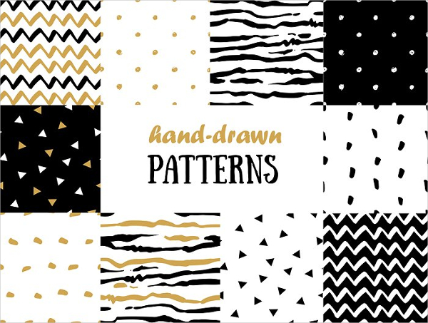 Hipster Hand Drawn Patterns