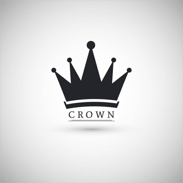 Icon With A Crown Free Vector