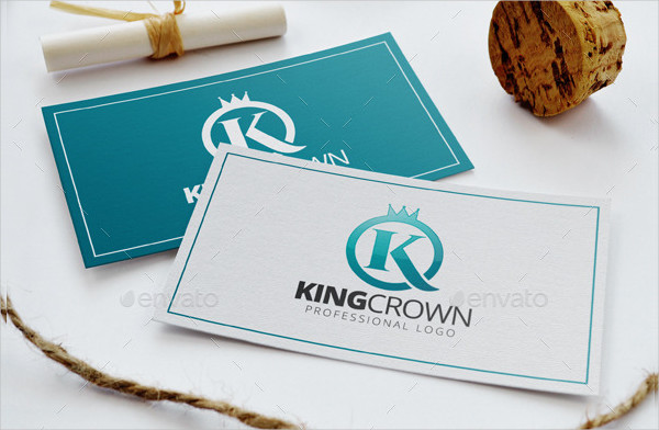 Professional King Crown Logo Template