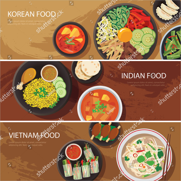 Illustration Asia Street Food