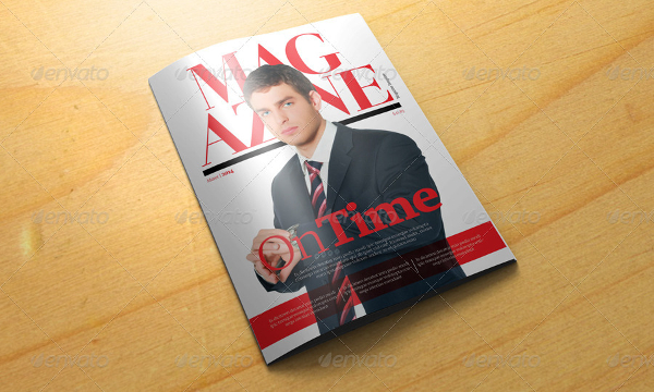 Letter Indesign Magazine Template