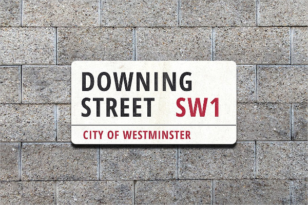 London Street Sign Mockup