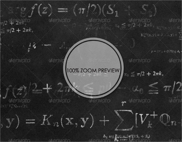 Math Formulas Chalkboard PSD Backgrounds