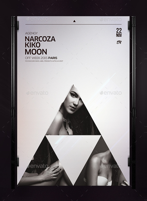 Minimal Hipster Poster Template