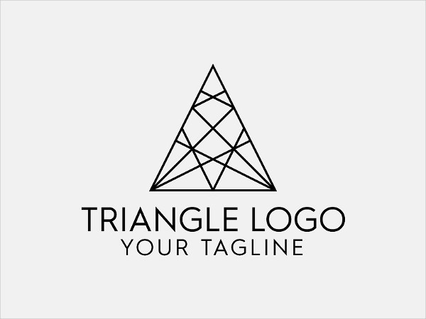 Minimal Triangle Logo Design