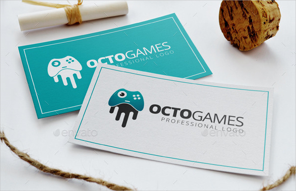 Octo Games Logo Template