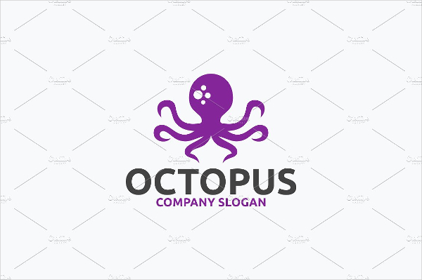 Octopus Brand Logo Template