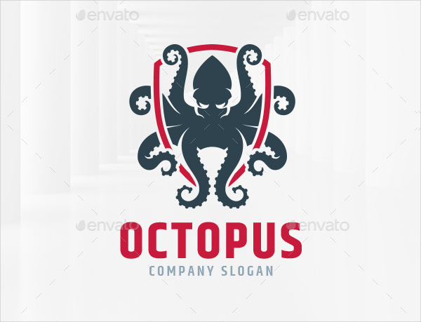 Octopus Studio Logo Template