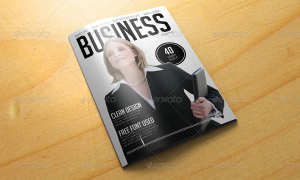 Perfect Letter Business Magazine Template