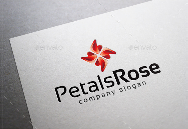 Petals Rose Logo