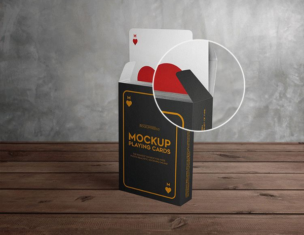 Playing Cards Free PSd Mockups