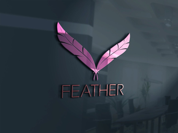 Printable Feather Comsulting Logo Template