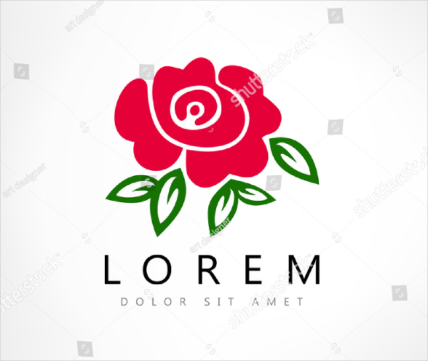 Rose Beauty Logo Template