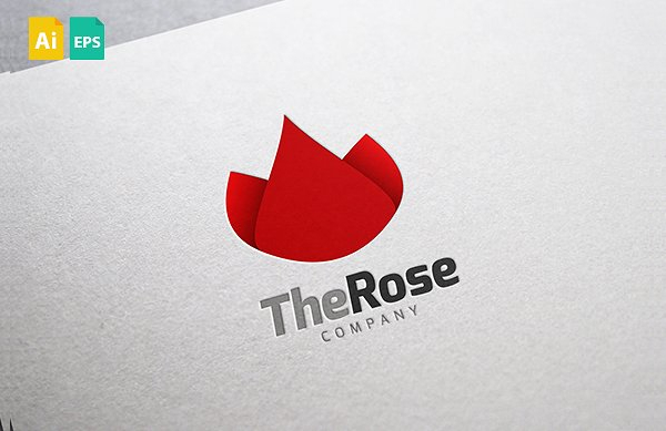 Rose Company Logo Template