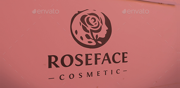 Rose Face Logo