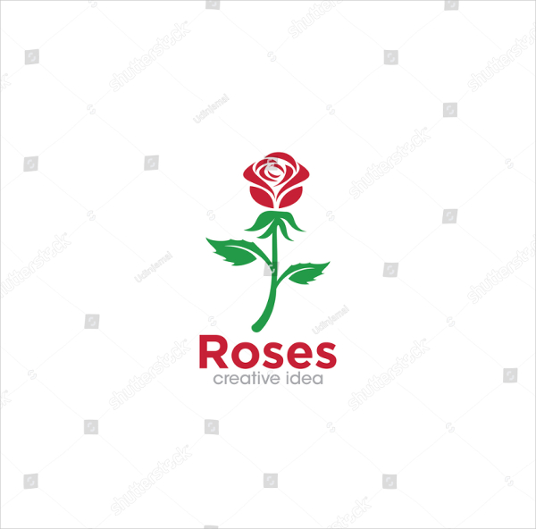 Roses Creative Logo Template