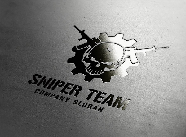 Sniper Team Rocket Logo Template