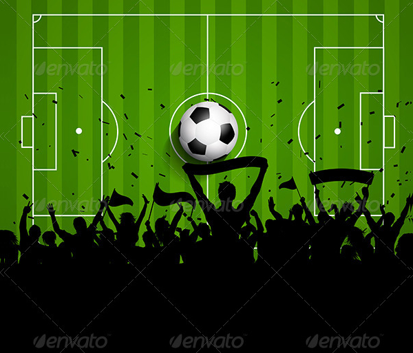 Soccer Pitch Background